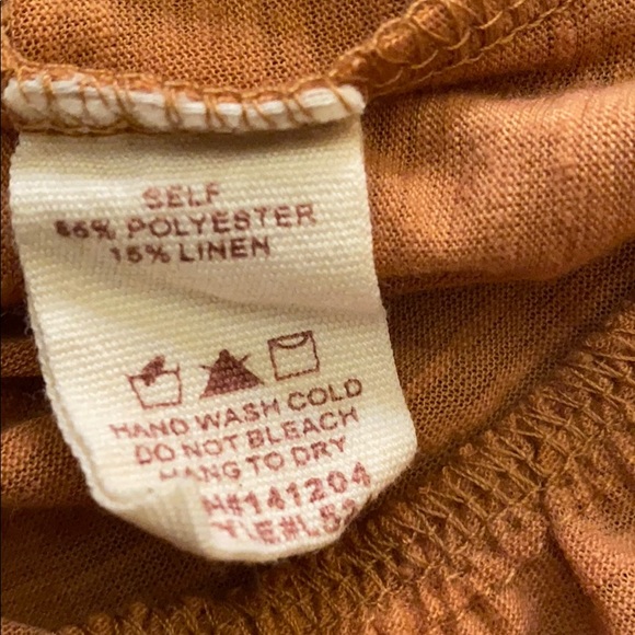 NWT hem & thread darling peplum top - Picture 7 of 7